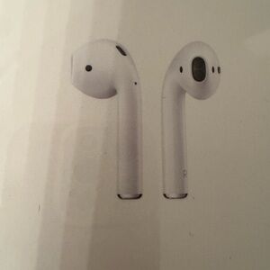 Apple AirPods with White Charging Case